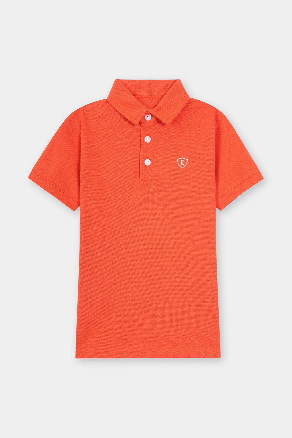 Orange Polo Shirt Boys