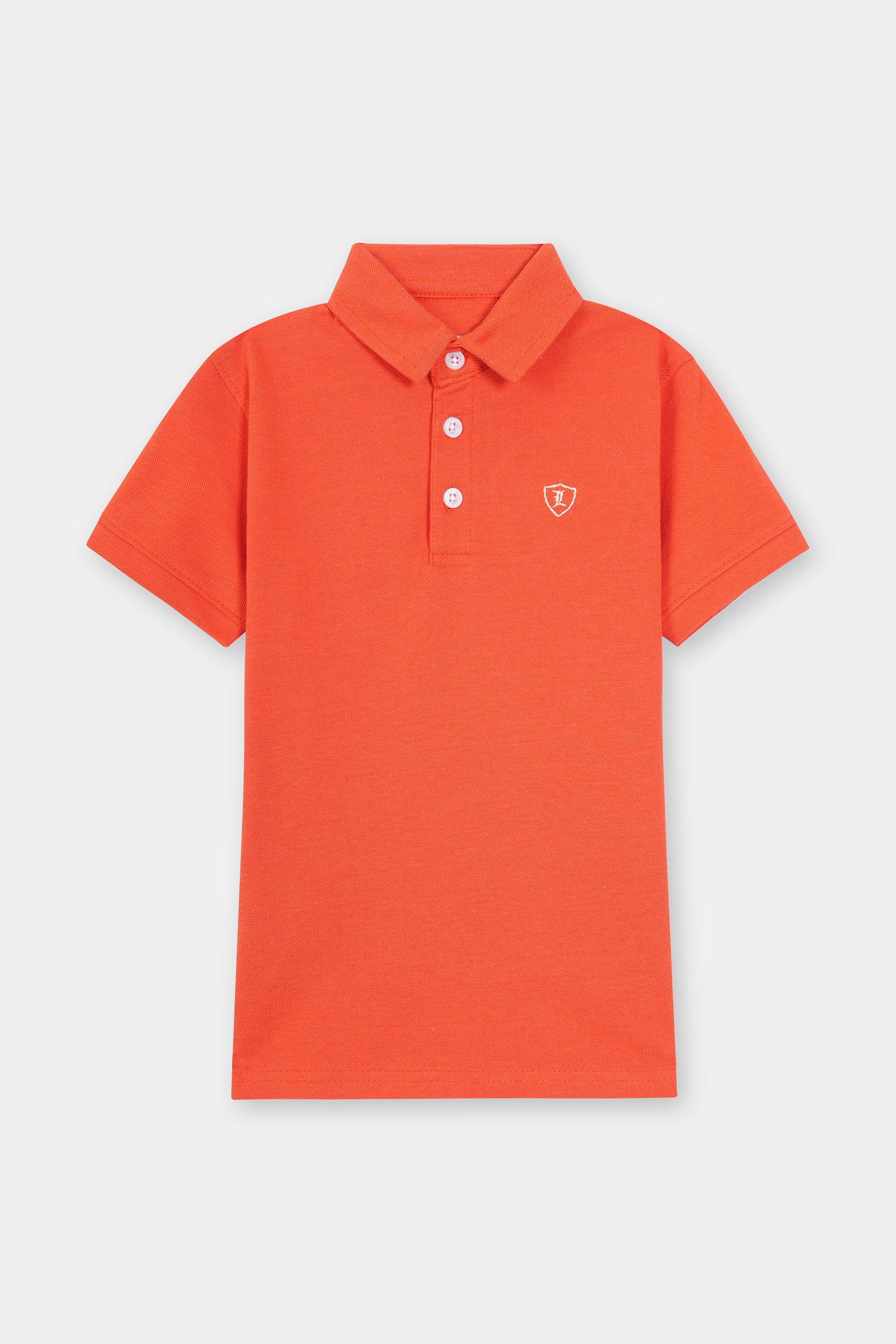 Orange Polo Shirt Boys