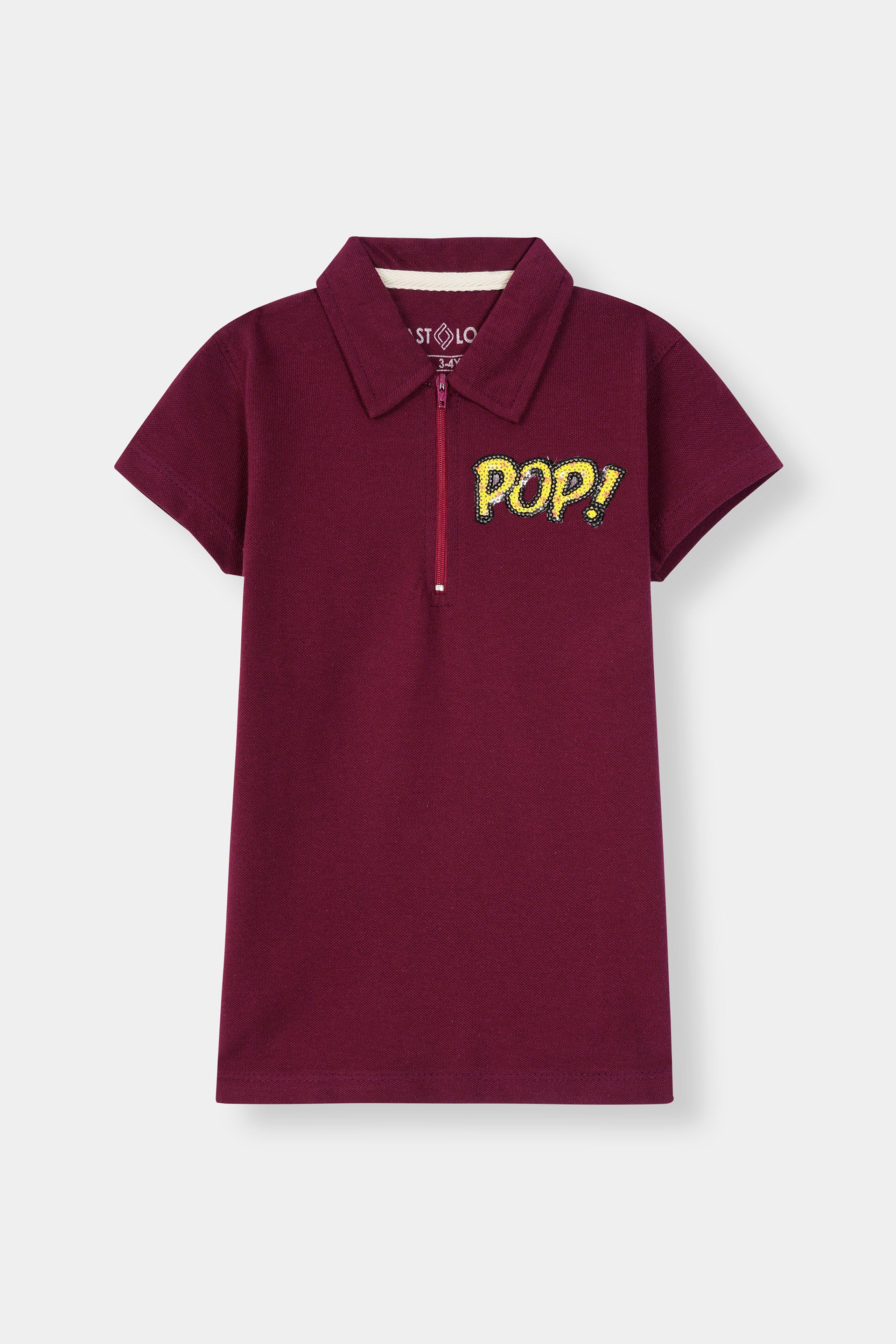 Maroon Polo Shirt Girls