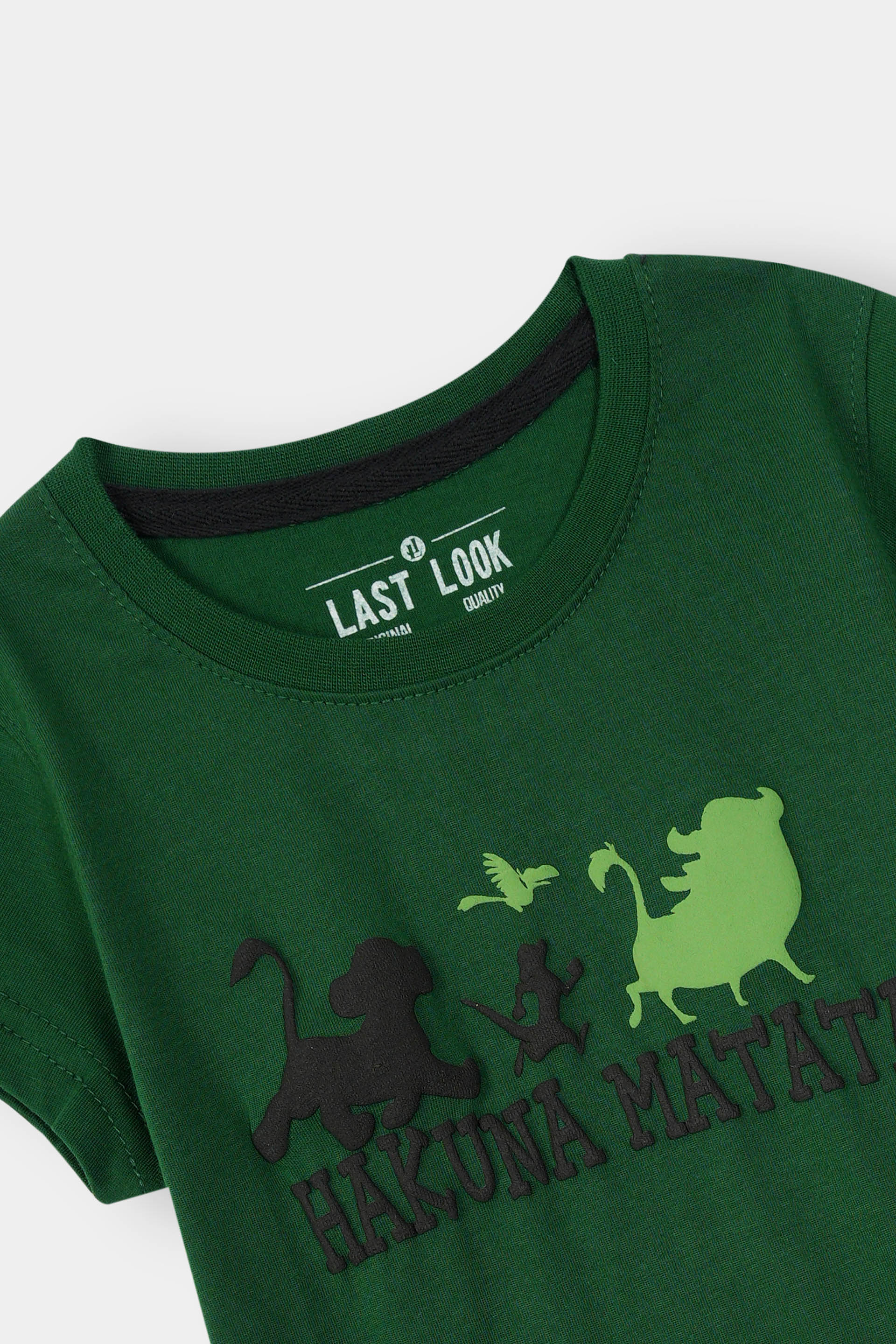 Green T-Shirt Girls