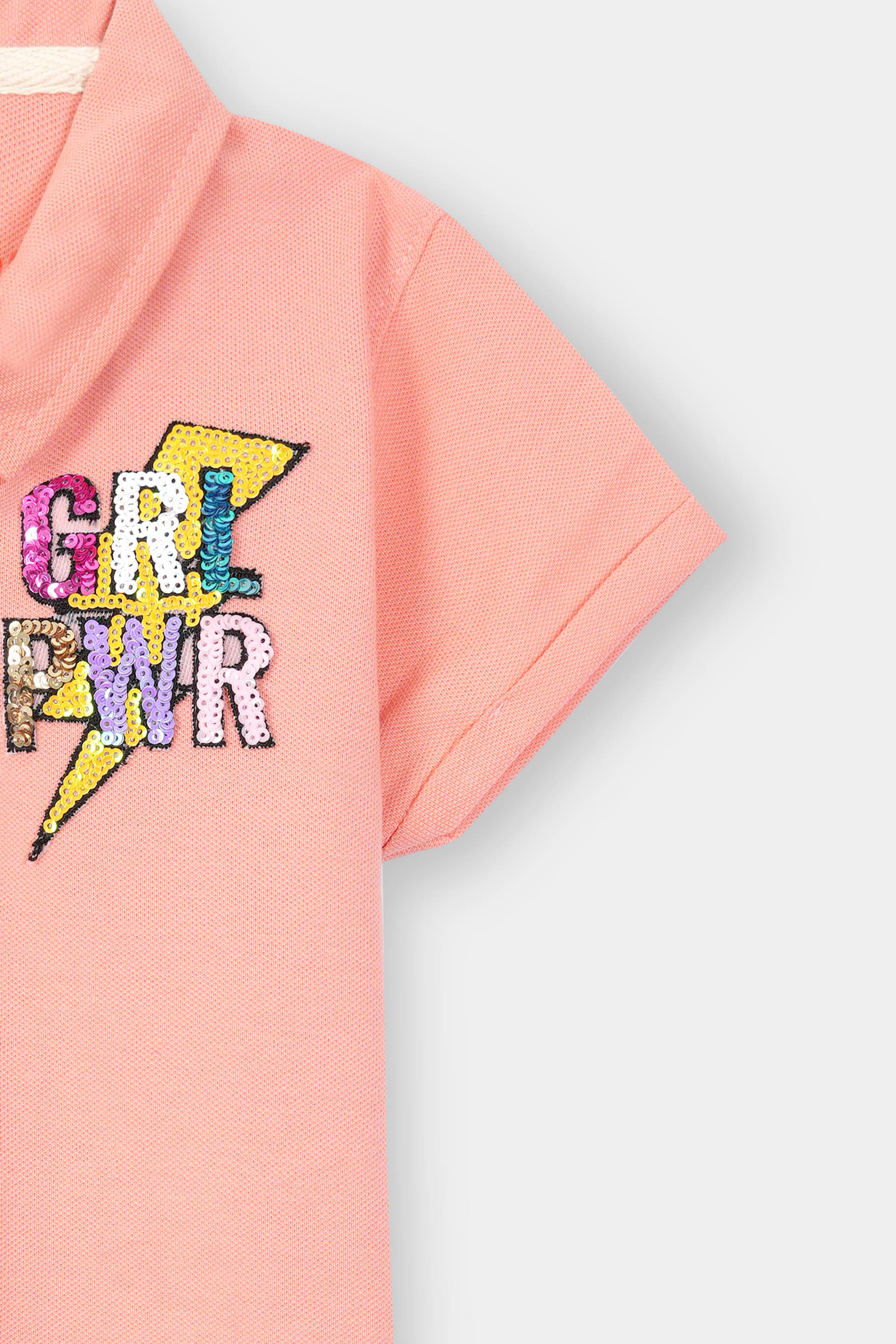 Pink Polo Shirt Girls