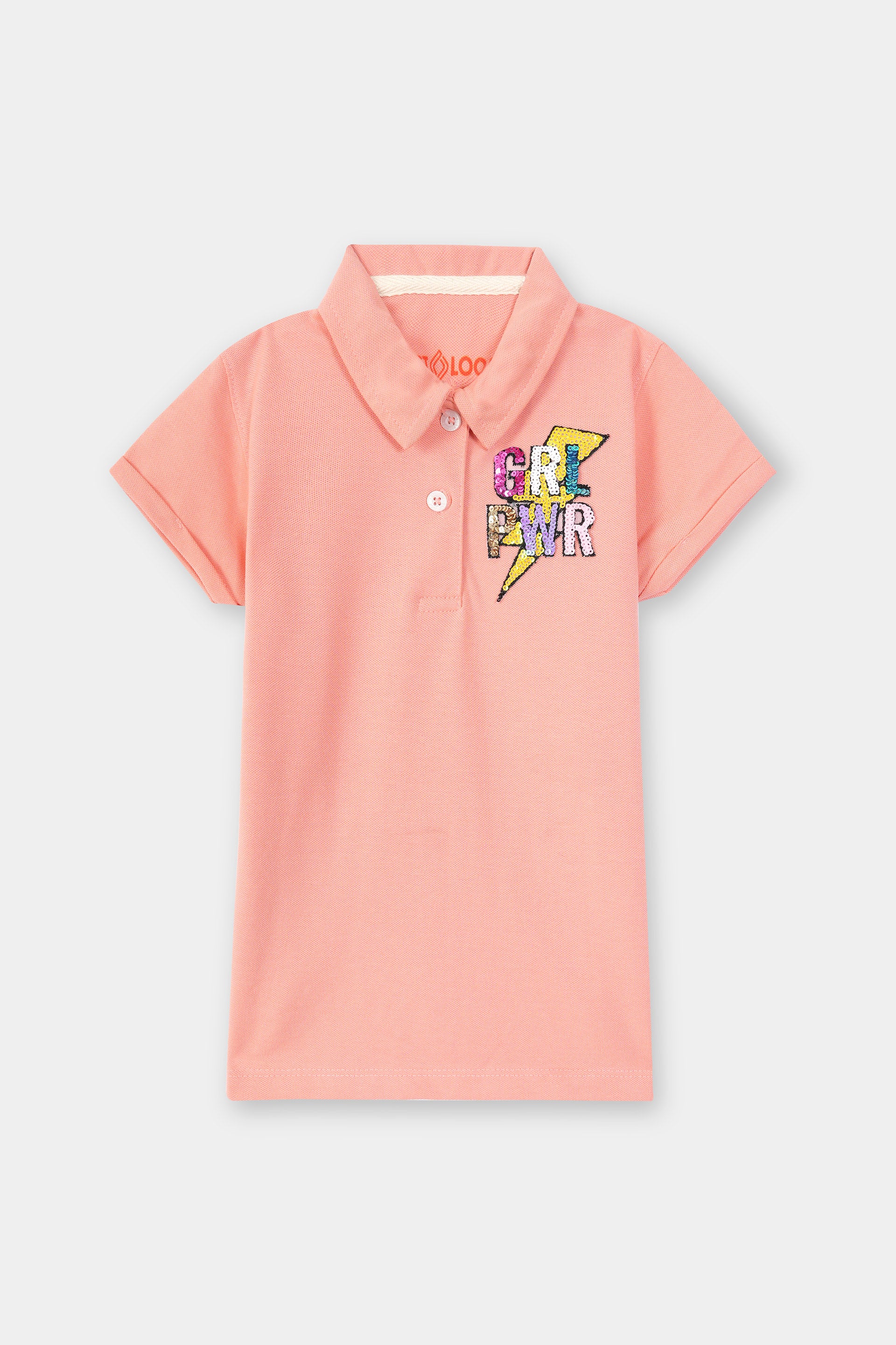 Pink Polo Shirt Girls