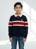 Navy & Red Sweater Boys