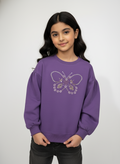 Purple Sweatshirt Girls