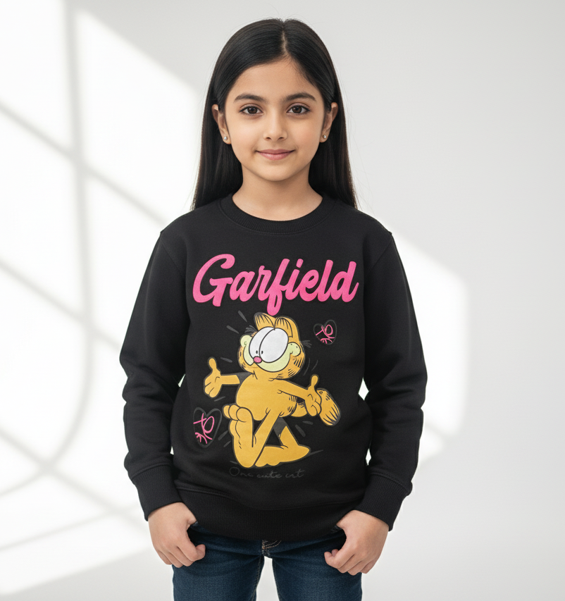 Black Sweatshirt Girls