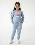 Sky Blue Tracksuit Girls
