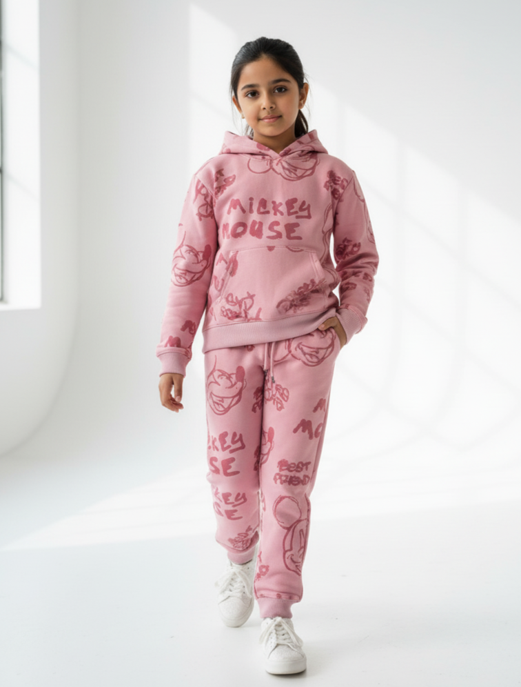 Pink Tracksuit Girls