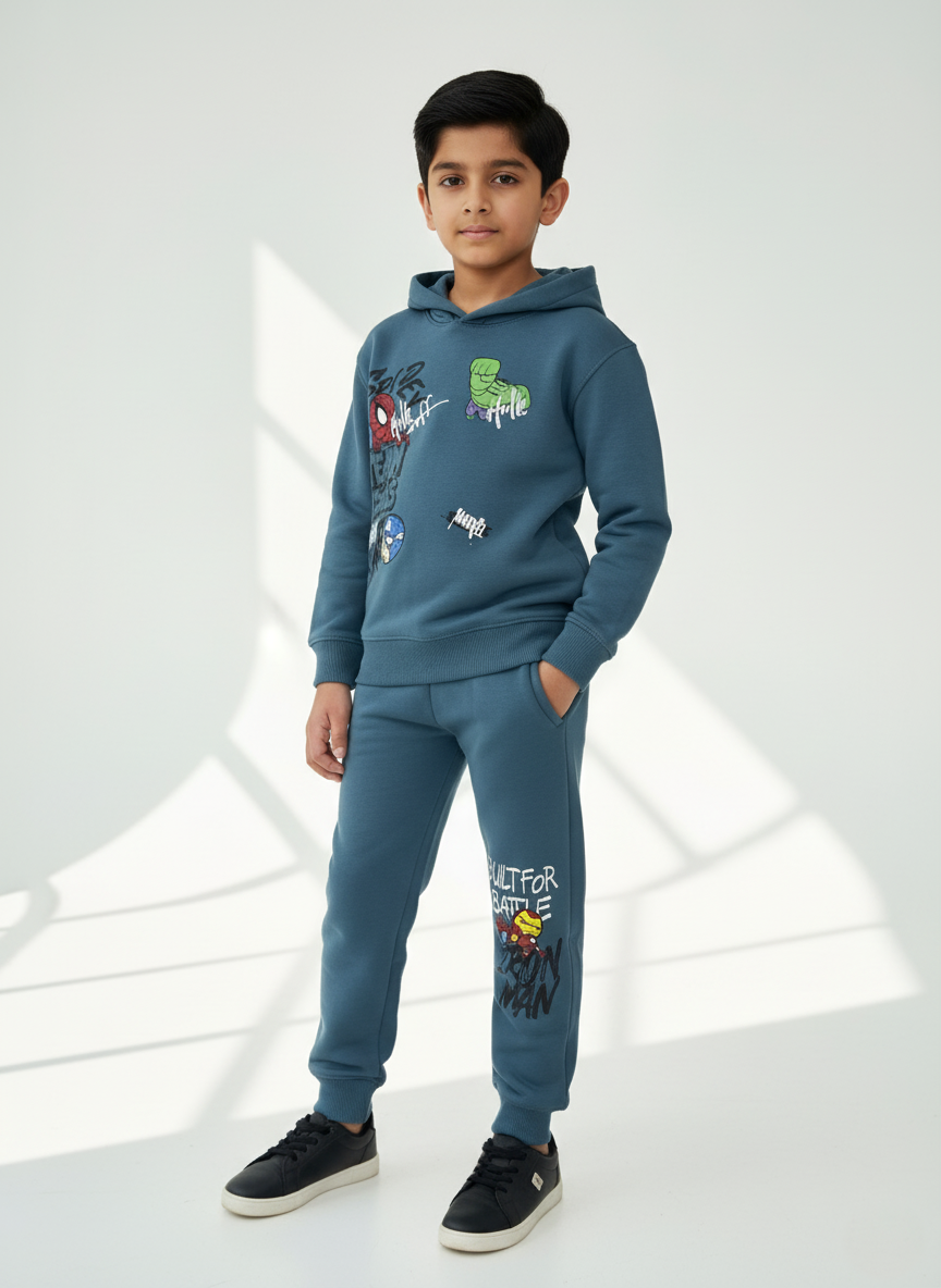 Dark Blue Tracksuit Boys