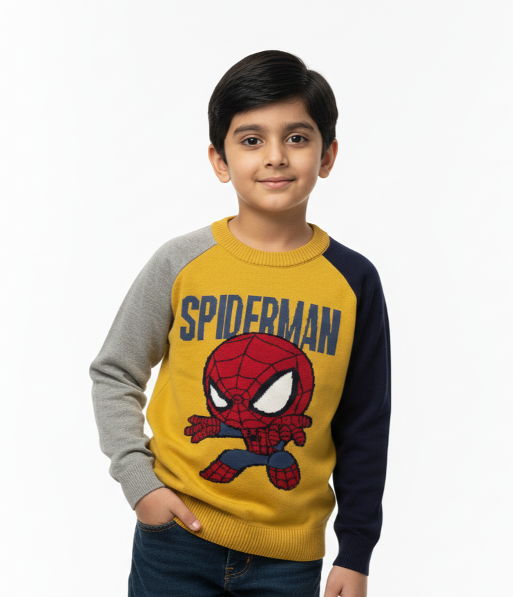 Spiderman Sweater Boys
