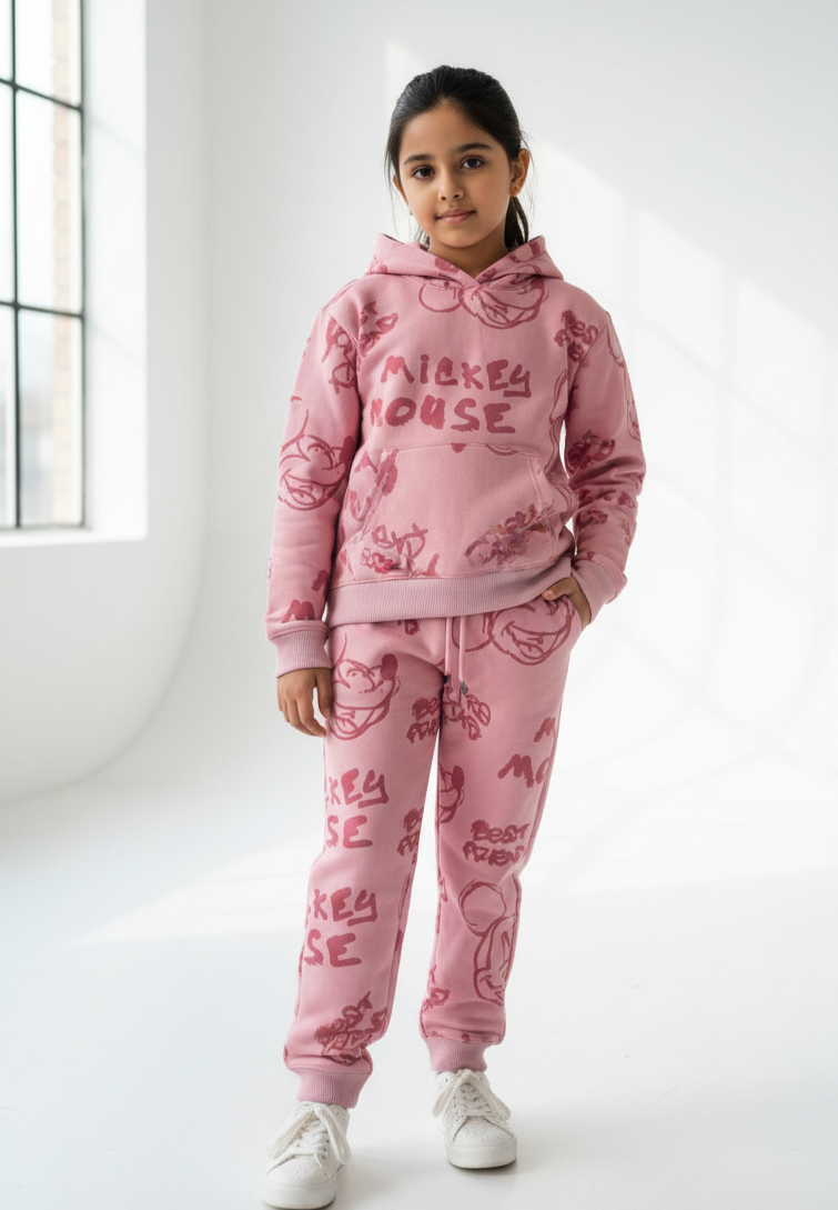 Pink Tracksuit Girls