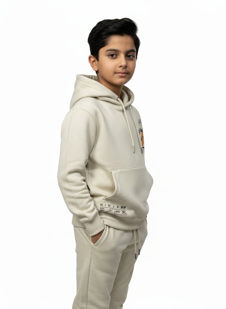 Cream Tracksuit Boys