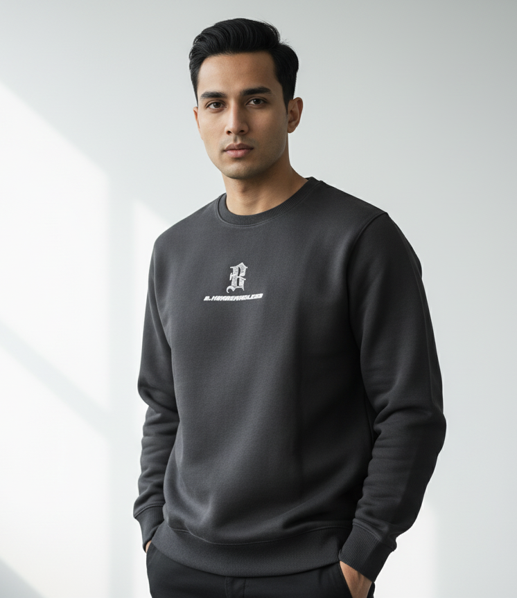 Black Sweatshirt Men