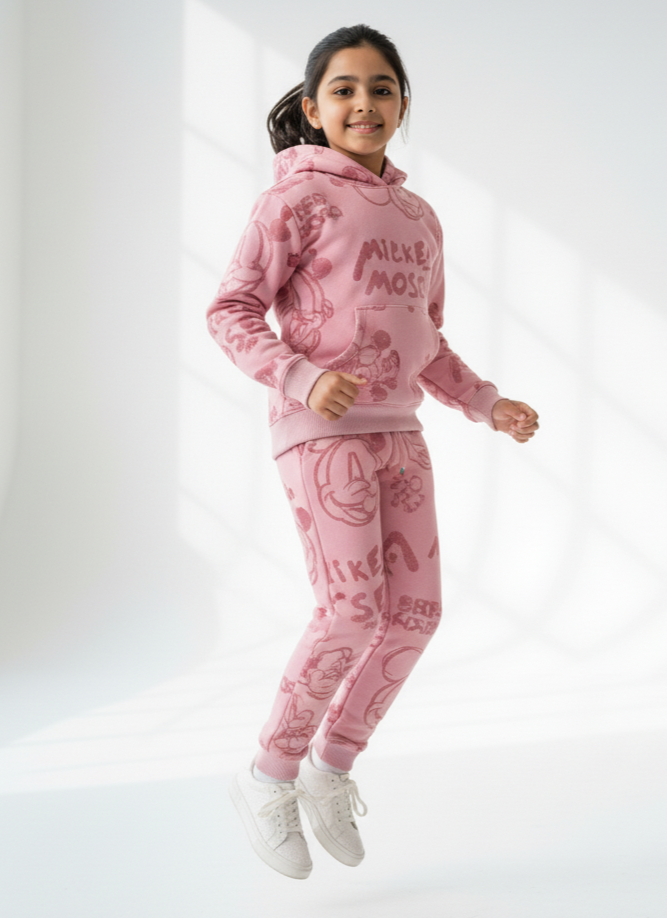 Pink Tracksuit Girls