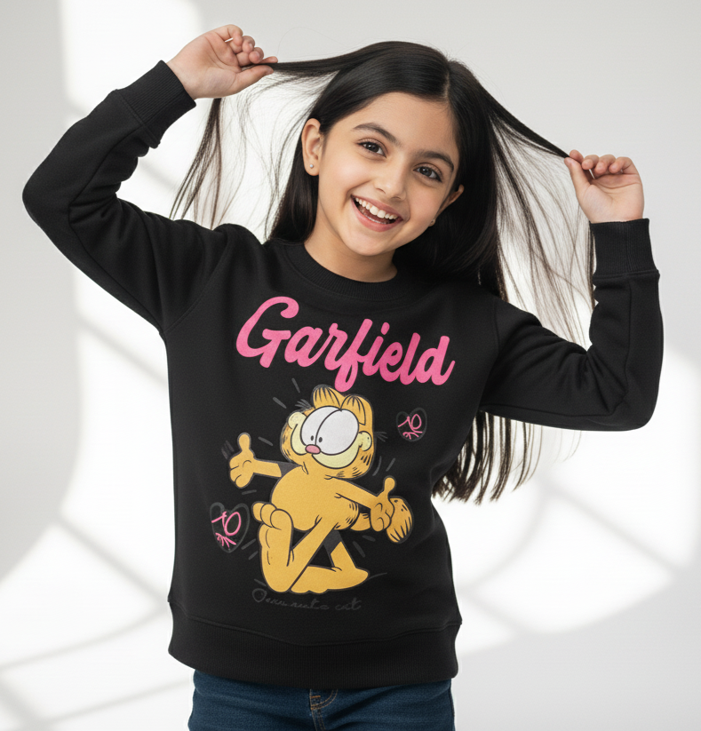 Black Sweatshirt Girls