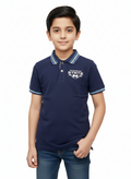 Navy Blue Polo Boys Shirts