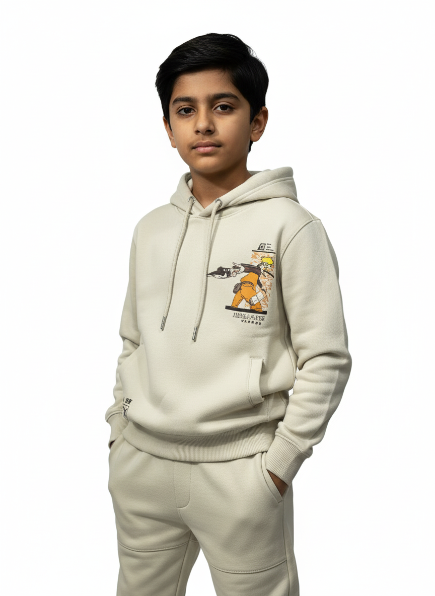 Cream Tracksuit Boys