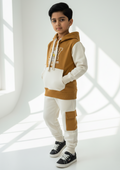Mustard & White Tracksuit Boys