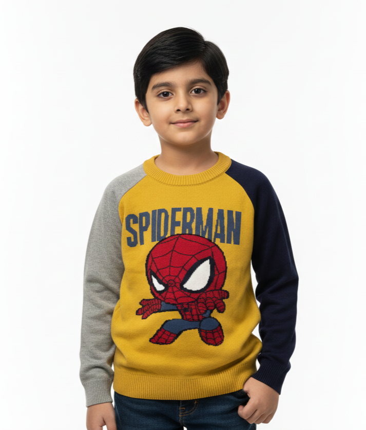 Spiderman Sweater Boys