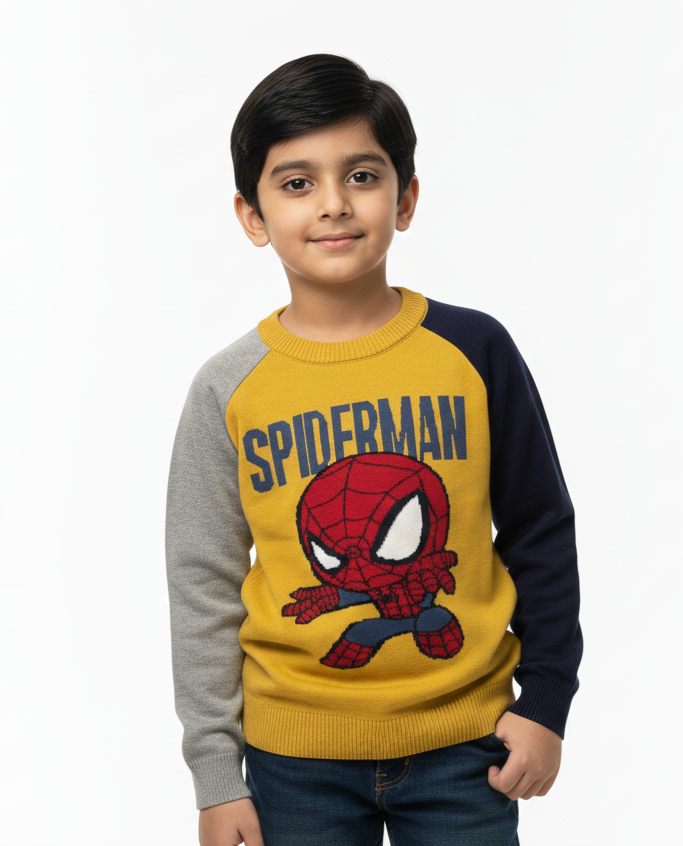 Spiderman Sweater Boys