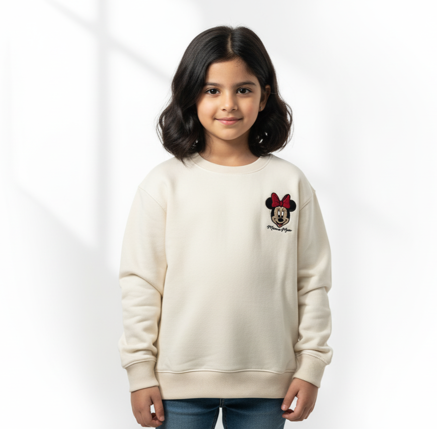 Off White Sweatshirt Girls