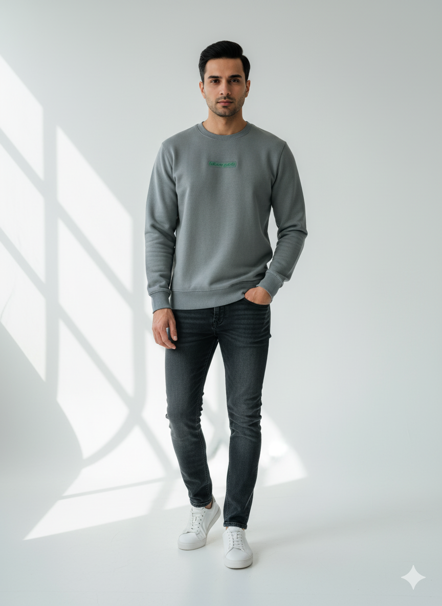 Grey Sweatshirt Men
