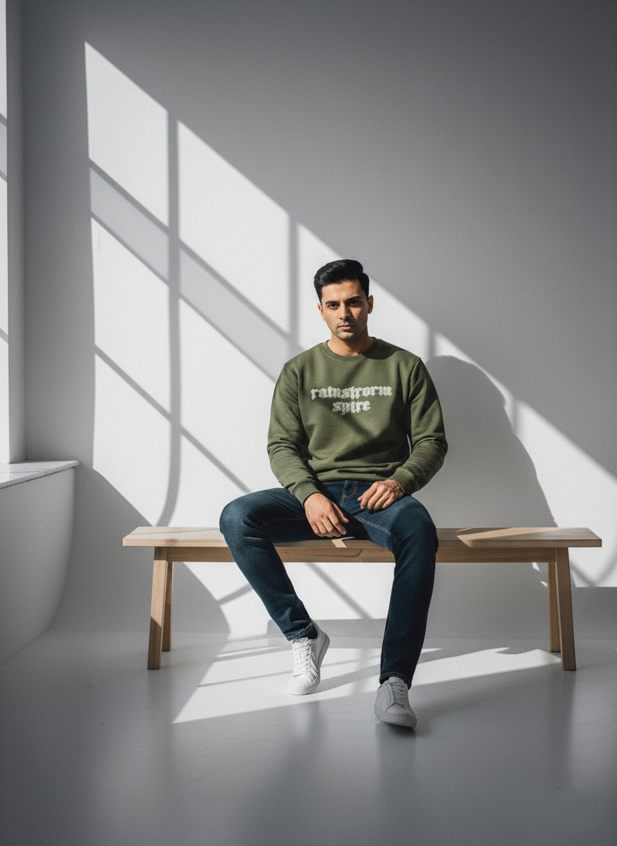 Green Sweatshirt Men