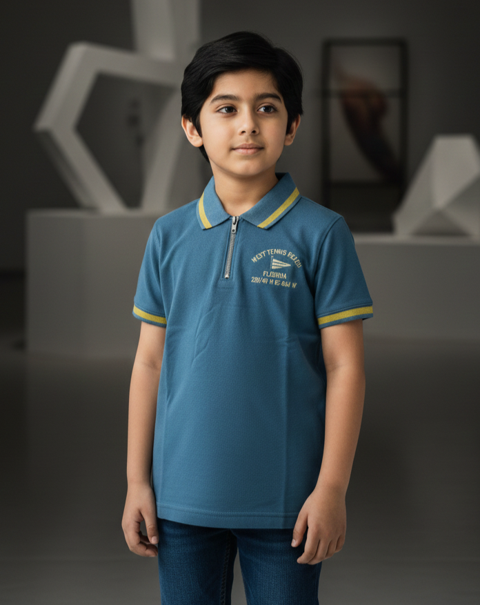 Blue Polo Boys Shirts