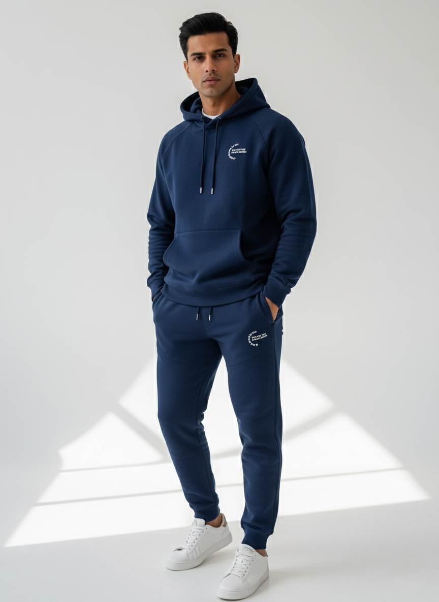 Blue Tracksuit Men
