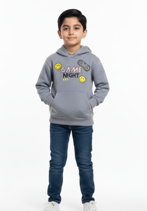 Light Blue Hoodie Boys