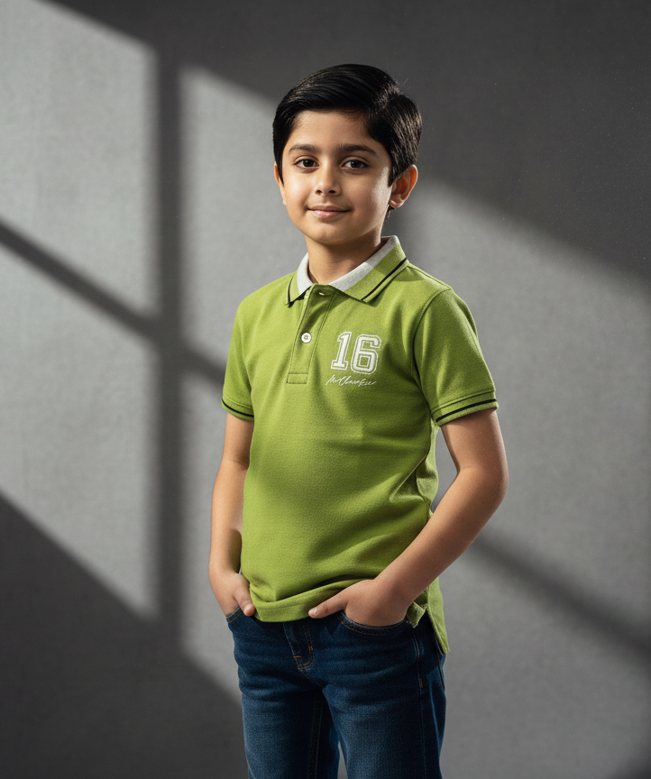 Light Green Polo shirts