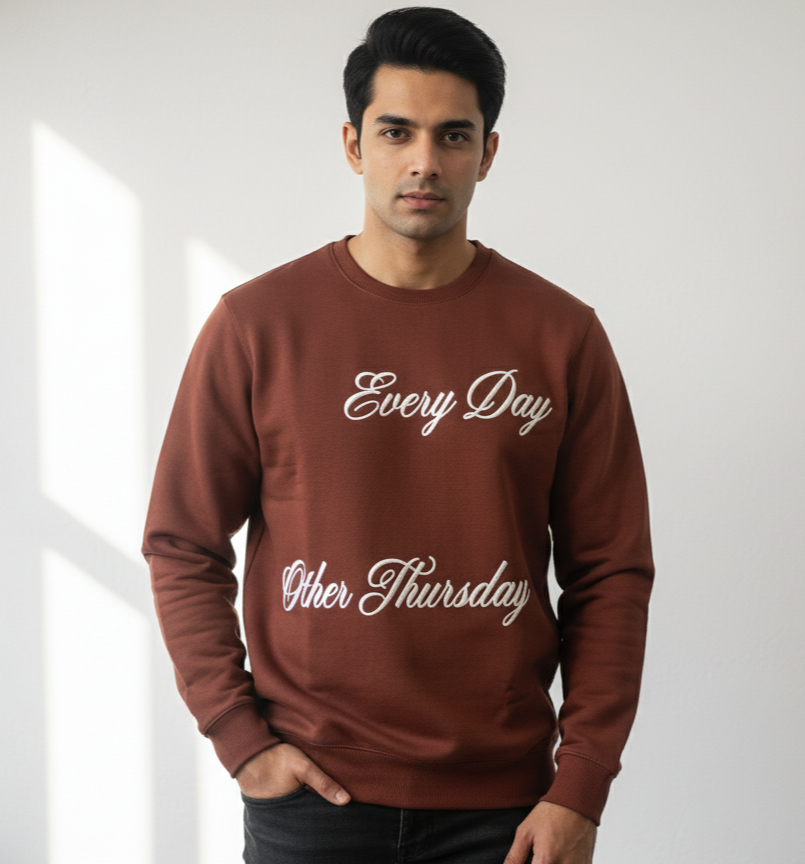 Maroon Sweatshirt Men