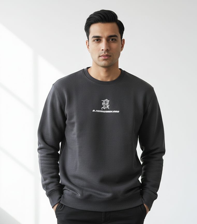 Black Sweatshirt Men