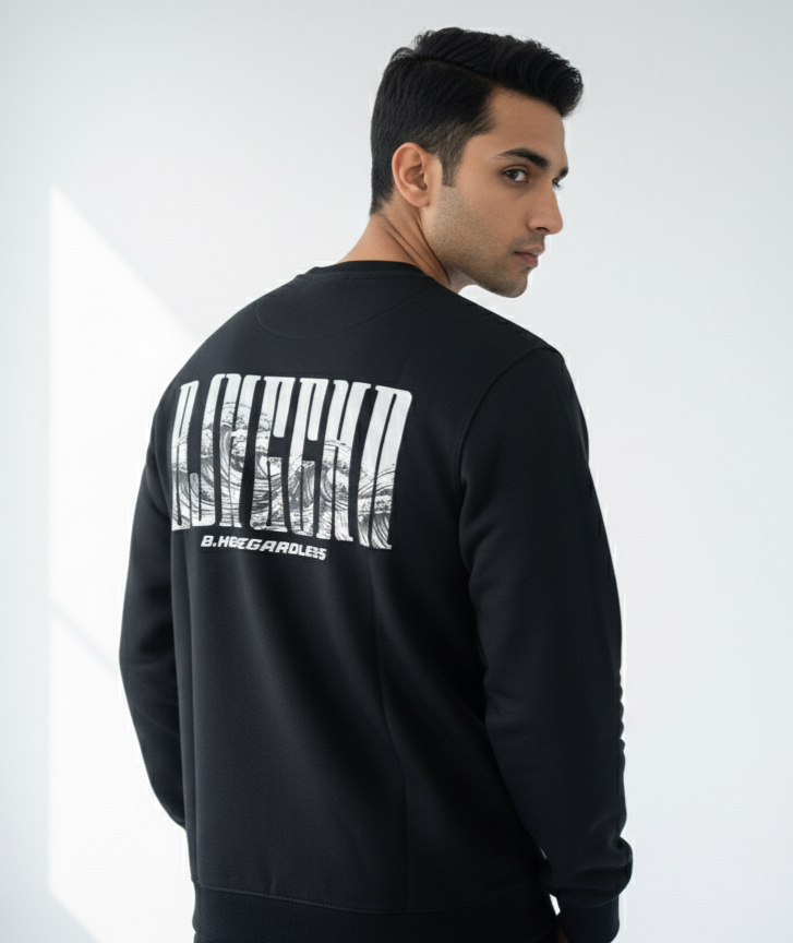 Black Sweatshirt Men