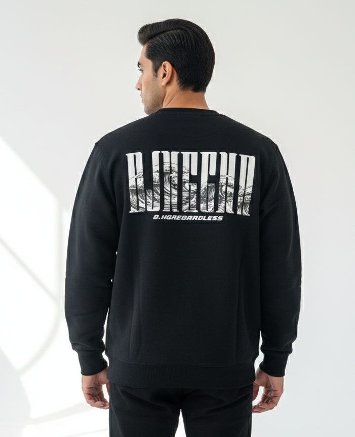 Black Sweatshirt Men