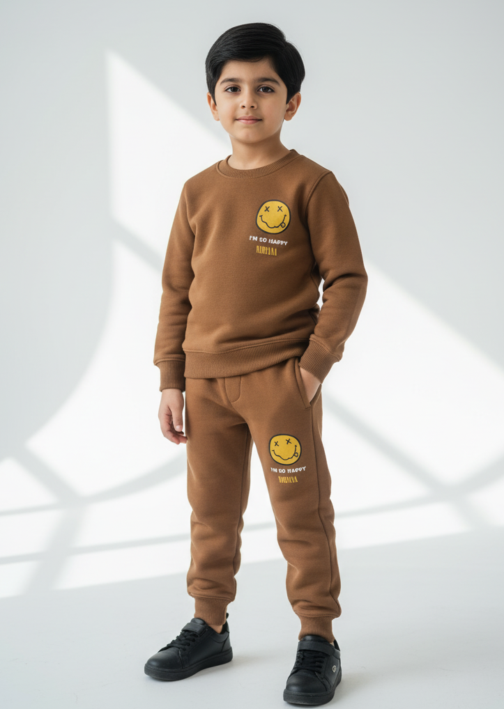 Brown Tracksuit Boys
