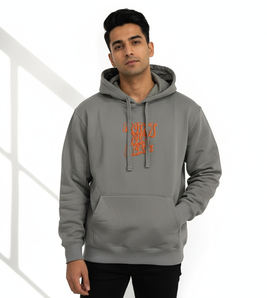 Grey Hoddie Men