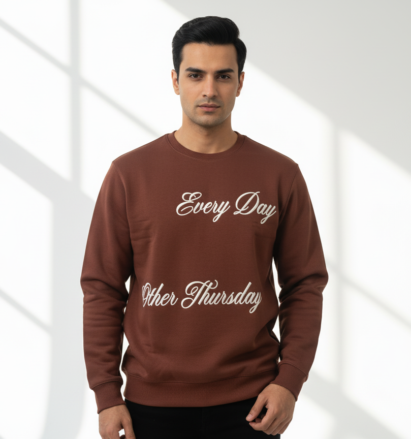 Maroon Sweatshirt Men