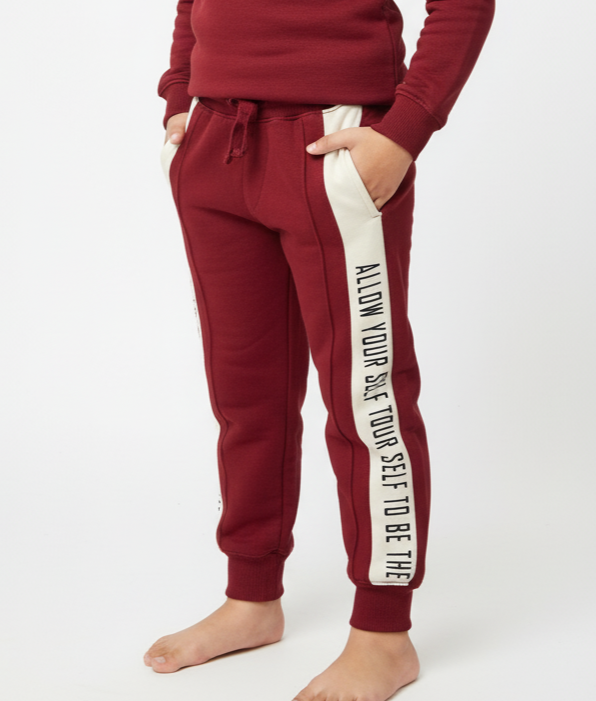 Red and White Trouser Boys