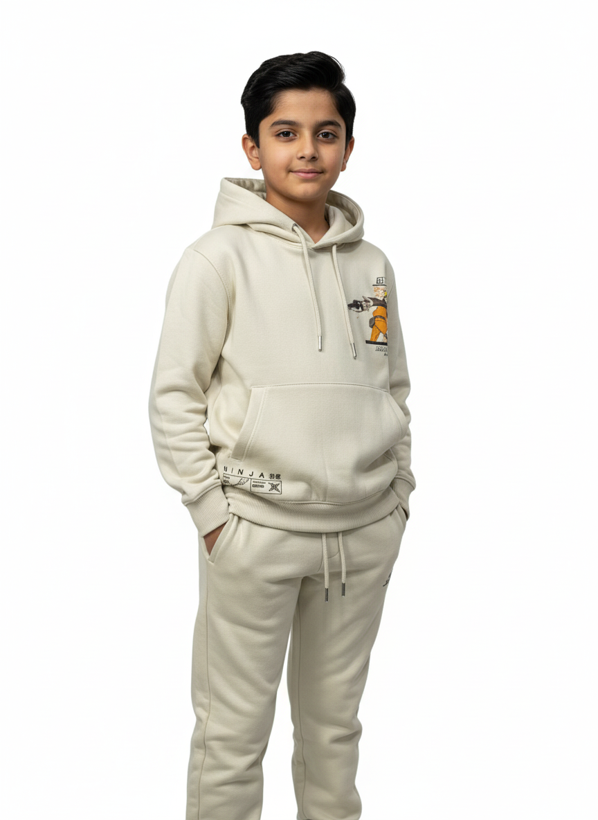 Cream Tracksuit Boys