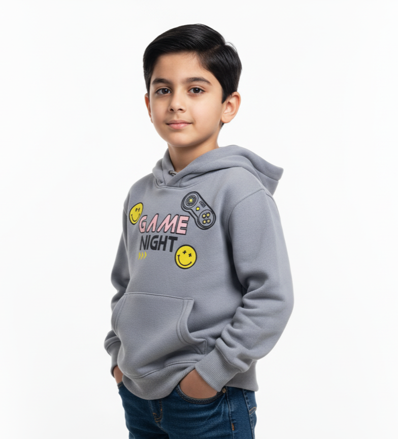 Light Blue Hoodie Boys