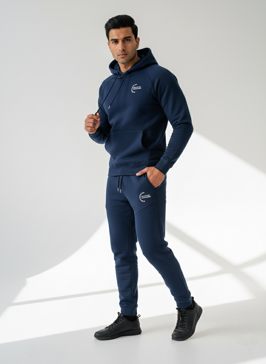 Blue Tracksuit Men
