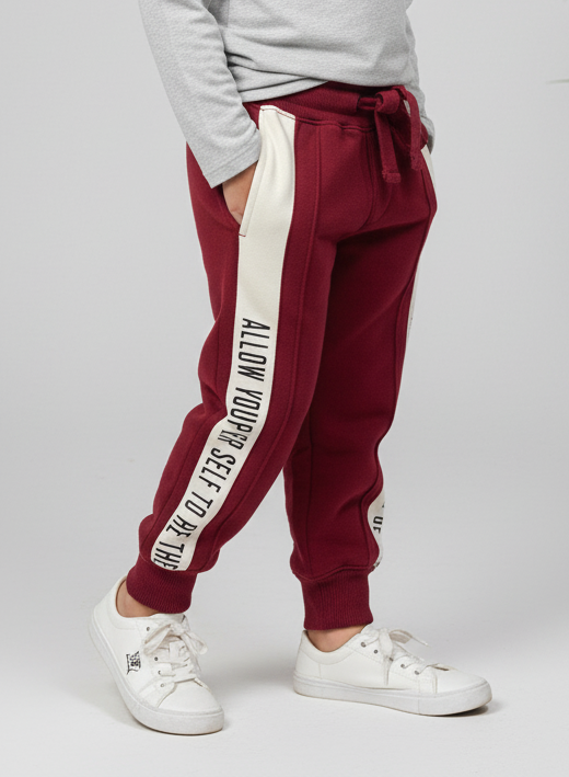 Red and White Trouser Boys