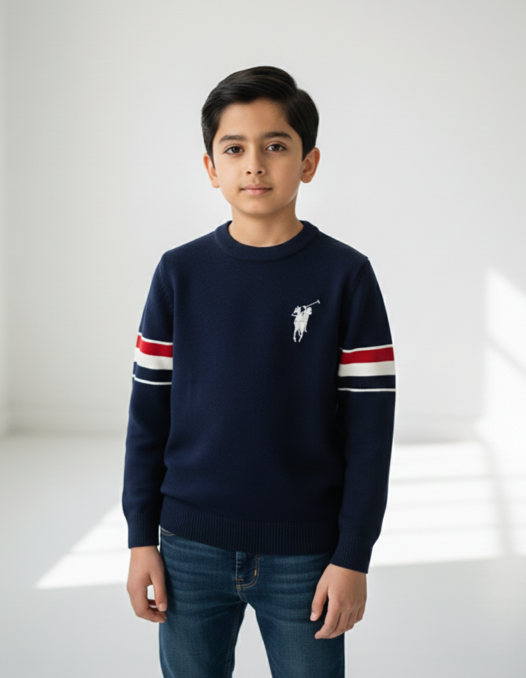 Navy Sweater Boys